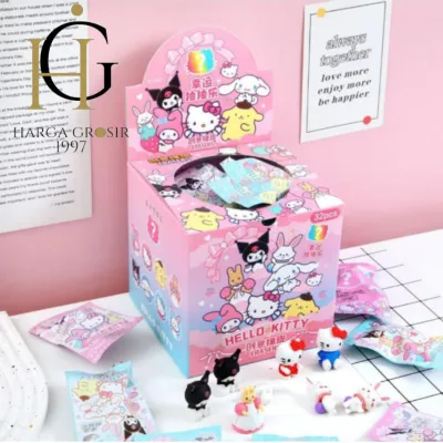 Penghapus Sanrio Mystery Bag Eraser Sanrio Cute Pencil Eraser Blind Box Sanrio Blind Bag Sanrio TERJANGKAU LUCU IMUT