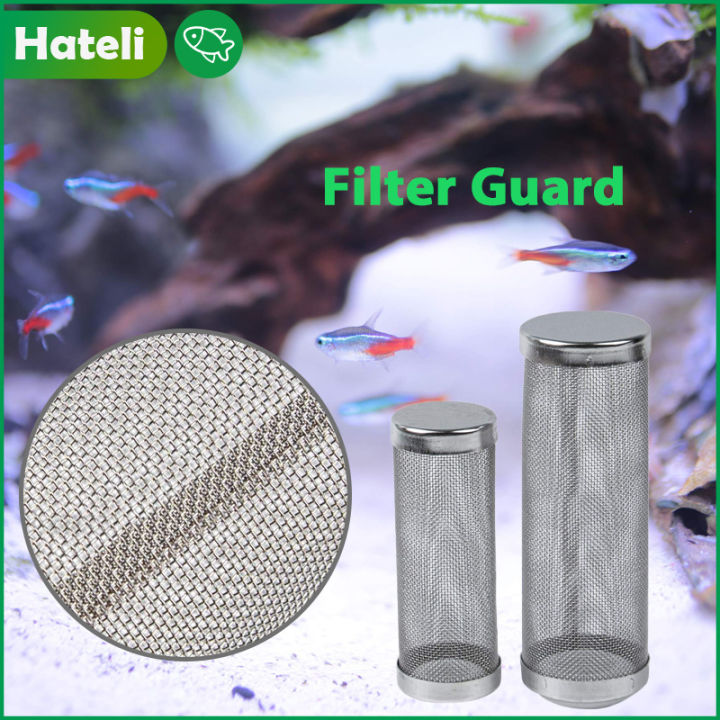 HATELI 12mm/16mm Stainless Steel Aquarium Filter Inflow Inlet Basket ...