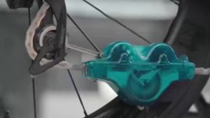 INDIGO WHALES Bike Chain Scrubber Bicycle Chain Cleaner Tool with 3D Rotating Brushes Heavy Duty ABS Drivetrain Washer for Road Mountain & Hybrid Bikes Cycling Maintenance Accessories (A)