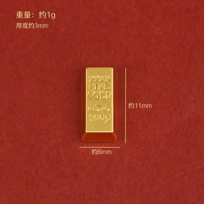 👍全城最低价👍 批发特价👍款式多👍性价高👍本地速发迷你实心合金元宝 金元宝 小金豆 亮面元宝 吉祥如意招财家居风水摆件 Feng Shui Ingot Yuan Bao 聚宝盆 摆设 送礼 中式 金属 工艺品