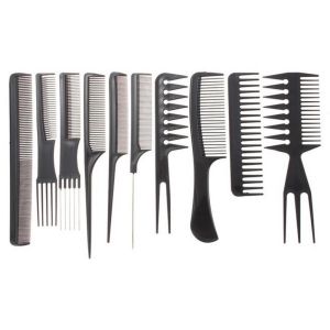 10PCS Sisir Rambut Salon Hair Comb-REX-MART (BAYAR DITEMPAT/COD)-