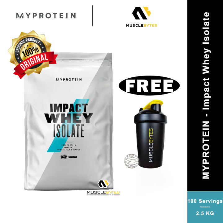 Myprotein Impact Whey Isolate 1kg 25kg Lazada 5076