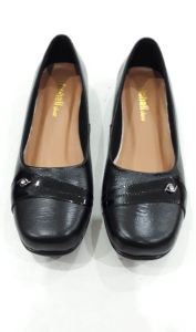 SEPATU WANITA /FLATSHOES  KULIT PREMIUM MODEL LIST CANTIK NAN ELEGANT KEKINIAN TYPE 038