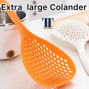 Extra Large Strainer Colander Noodles Scoop Heat Resistant Dapur Scoop