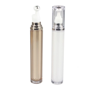 20ml Acrylic rỗng có thể nạp lại kem mắt chai lăn với bi thép huyết thanh Lotion tinh dầu lưu trữ container