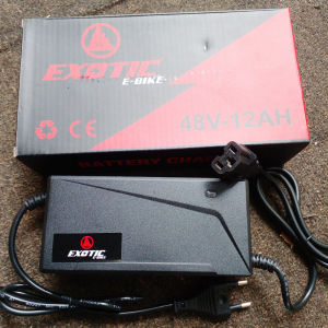Charger Sepeda Listrik 48V 20Ah Exotic Pacific Goda Uwinfly Ori