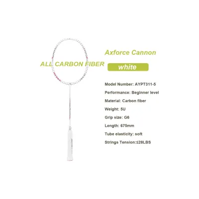 【Coral Grove】 Li Ning AXFORCE CANNON Lightweight Offensive All Carbon Badminton Racket（100% Genuine）