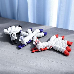 DVFDA Joints Movable 3D Printed Animal Ornament 3D Printed Five Tailed Movable Five Tailed Animal Figure Artistic Design Animal Shape 3D Printed Animal Model Home Decoration