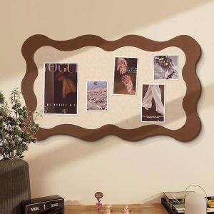 GOUPDO 60x40cm Photo Wall Sticker Self-adhesive Easy to install Message Board No-drill Display Background Living Room Bedroom Desk Decoration