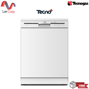 (Tecno) เครื่องล้างจานแบบตั้งพื้น Tecnoplus รุ่น TNP DW 612 W ขนาด 60 ซม.