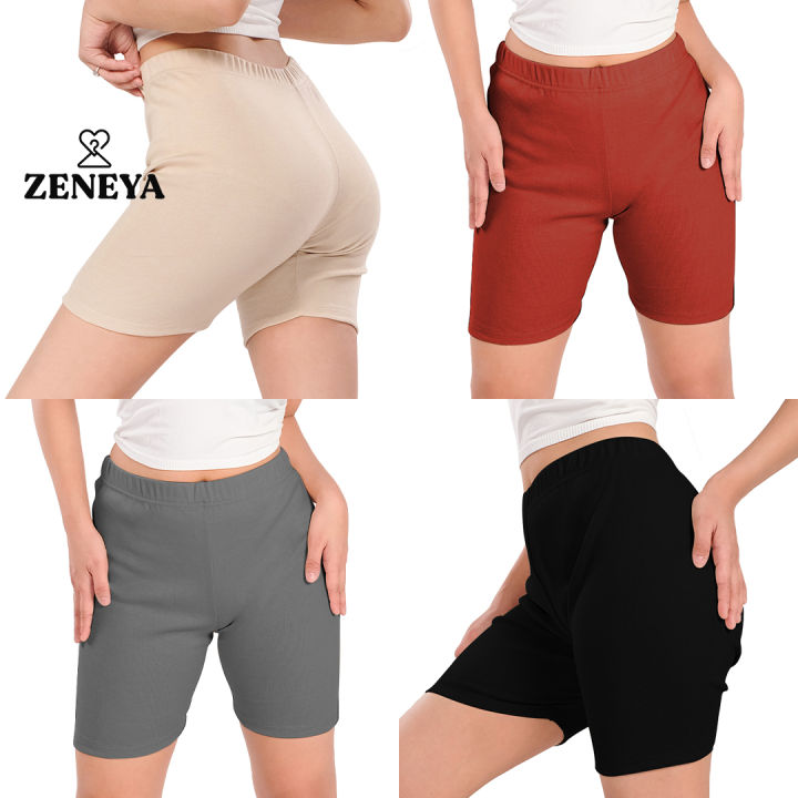 Women Activewear Cotton Biker Shorts