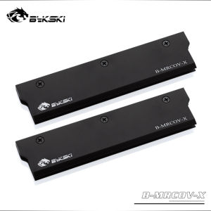 Bykski Kim loại toàn bộ tản nhiệt bìa cho DDR4 DDR5 RAM Bộ nhớ chìm/kẹp màu đen cho hệ thống mát tản nhiệt áo giáp/B-MRCOV-X