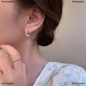 [COD] Modingdue 1Pair New Simple Temperament Circle Earrings Fashion Small Versatile Earrings Womens Jewelry