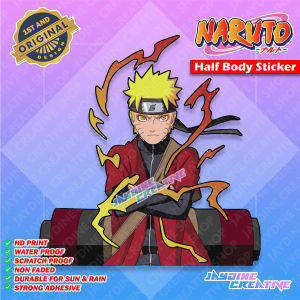Naruto Shippuden Toad Naruto Half Body Sticker Indoor Outdoor Vinyl Sticker Waterproof & Non-Faded