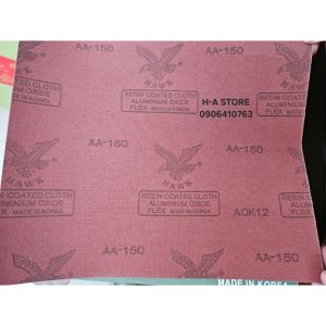 (50 tờ) Giấy nhám đỏ Hawk AA150