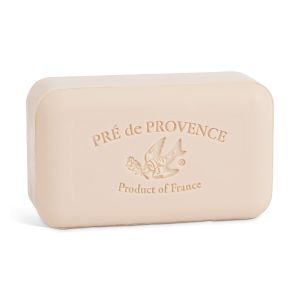 Xà phòng thủ công Pre de Provence sản phẩm chăm sóc da tự nhiên của Pháp được bổ sung bơ hạt mỡ hữu cơ được nghiền bốn lần để tạo bọt dày mịn và dưỡng ẩm hương dừa trọng lượng 53 ounce.