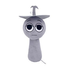 New Product Sprunki Plush Rhythm Plush Toy with Big Eyes and Sun Pattern