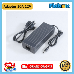 Adaptor 12V 10A Power Supply Pompa DC CCTV LED Strip Monitor Adapter