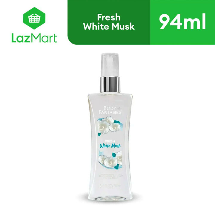 Body Fantasies Signature Fresh White Musk Body Mist 94ml Lazada