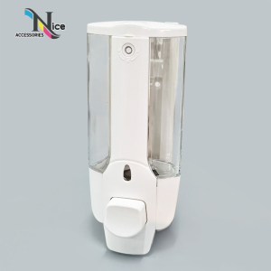 NA RT86 Dispenser Sabun Cair Single Key Lock Tube Double 1 Tabung Tempat Hand Soap Washing hand