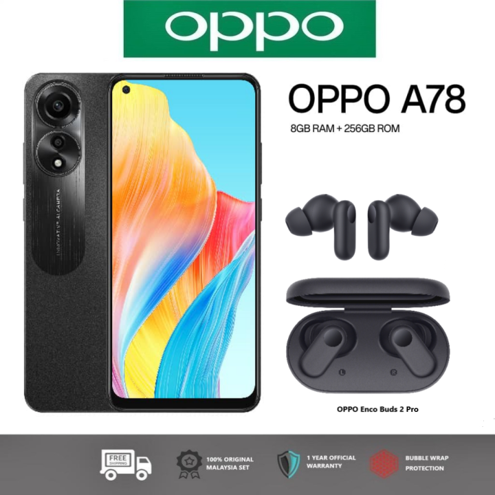 OPPO A78 5G [128GB MEMORY | 8+8GB Extended RAM ] A78 4G [8GB+256GB] 33W ...