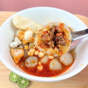 1 Bungkus ⁠Boci Tetelan Jumbo Pedas - Ekonomis