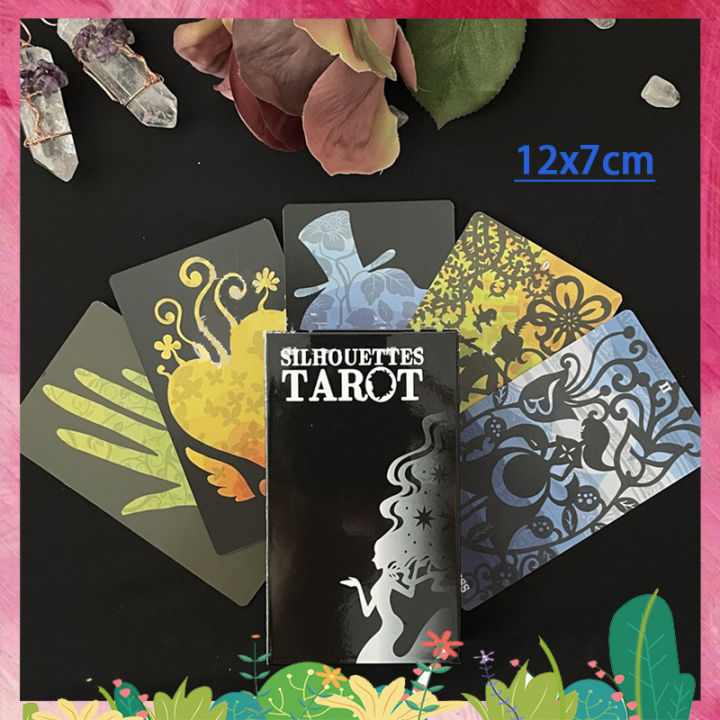 Thẻ Bài Tarot Silhouettes | Kích Thước Lớn 12*7 Cm | Trò Chơi Bói Toán ...