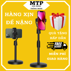 Giá đỡ điện thoại để bàn xoay 360 độ loại xịn Giá đỡ kẹp điện thoại live stream đa năng Giá đỡ điện thoại đa năng