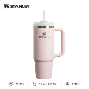 SG[Ready Stock] STANLEY The Quencher H2.O FlowState TUMBLER | 40 oz (1.18L) ● Stainless Steel Coffee Thermal Cup ● Reusable Straw Bottle Lid ● Car Mugs vacuum cup Stanley 40oz Liter