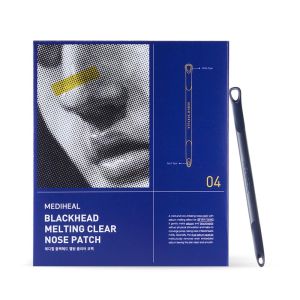 Miếng dán trị mụn đầu đen Mediheal (4 gói) 3 bước làm tan và làm dịu lỗ chân lông kèm dụng cụ loại bỏ mụn đầu đen
