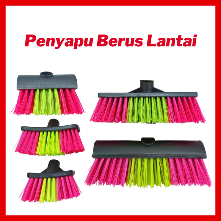 Bathroom Brush Toilet Brush Floor Penyapu Berus Keras Lantai Tandas Bilik Air 硬毛塑料扫把 厕所刷地