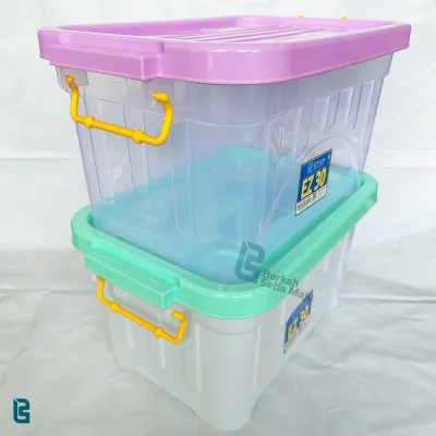 Box Container Penyimpanan 52 Liter Kotak Serbaguna Murah Plastik EZY