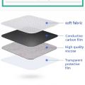 Bantalan Elektroda EMS 5x5cm Pad Tens Terapi  Pads Kancing 2pcs Cocok Untuk Alat Pijat Listrik Rehabilitasi. 