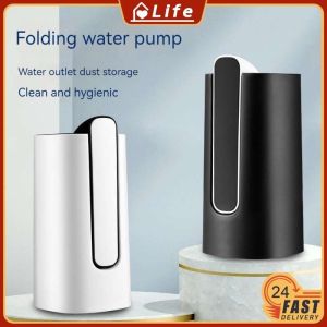 Foldable automatic water dispenser pump wireless electric pump for USB charging of bottled water