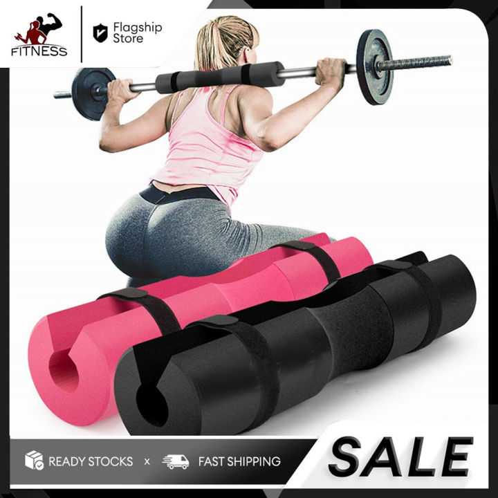 Fitness Weightlifting Barbell Pad - Foam Sponge Pad for Gym