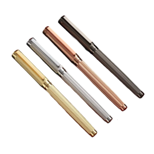 Elegant Metal Pen Precise Ink Pen Flow Ergonomic Shape Perfect For Business Professional