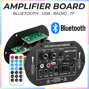 FAST DELIVERY TaffSTUDIO Amplifier Board Bluetooth Audio Stereo Subwoofer Super Full Bass DIY 35W