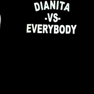 CUSTOM GLOW IN THE DARK KAOS NAMA VS EVERYBODY BAJU CUSTOM SATUAN