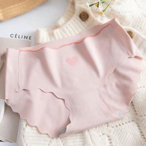 Quần Lót Su Họa Tiết Trái Tim Cực Dễ Thương Quyến Rũ Chất Liệu Mềm Mại Thoáng Mát Nhiều Màu Lựa Chọn