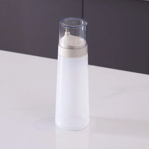 SJJL MALL Plastic Condiment Squeeze Bottle Food-Grade Leak-Proof Olive Oil Bottle Multi-Purpose with Lid Oil Dispenser Kitchen Use