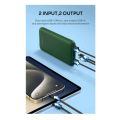 Robot PowerBank 10000mAh RT12 Dual Input Port Type C & Micro USB ORIGINAL Garansi Resmi 1 Tahun / PB ROBOT ORIGINAL 10.000mAH. 