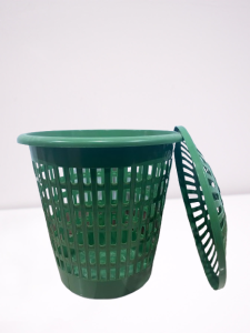 Keranjang Baju Kotor Bulat Set Tutup Serbaguna / Laundry Basket Keranjang Cucian Pakaian Kotor Laundry Bag