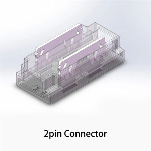 5pcs 2pin 5mm COB LED dải kết nối nhanh cho 5mm rộng PCB một màu LED SMD băng dây điện không cần nối hàn kết nối