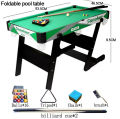【Fast delivery】COD Billiard Table Set 120*77.5*61CM Mini billiard Table for Kids wooden with tall feet pool table set taco billiards Children's Pool table home 69 snooker mini pool table. 