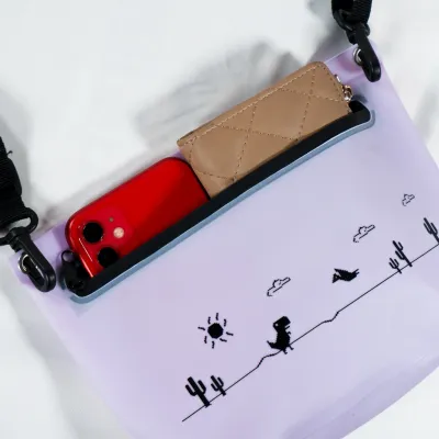 Dry Bag Slempang Waterproof Tas Anti Air Dino - Tiger Head