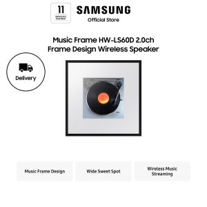 Samsung Music Frame HW-LS60D Frame Design Wireless Speaker (2024)