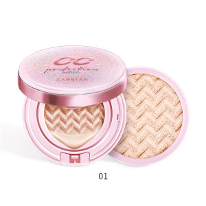 Carslan Cover All Perfect Cushion CC Cream Poreless Foundation 12H Long-lasting SPF30 PA++ 13.5g