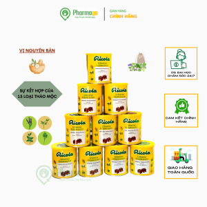 Kẹo ngậm trị ho Ricola Đức 250g Original hộp 180 viên [chính hãng]