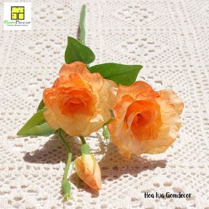 Hoa lan cát tường giả hoa lụa đẹp cao cấp