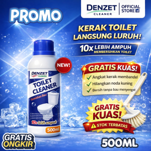 DENZET Pembersih WC | Penghilang Kerak Toilet Membandel & Noda Kuning